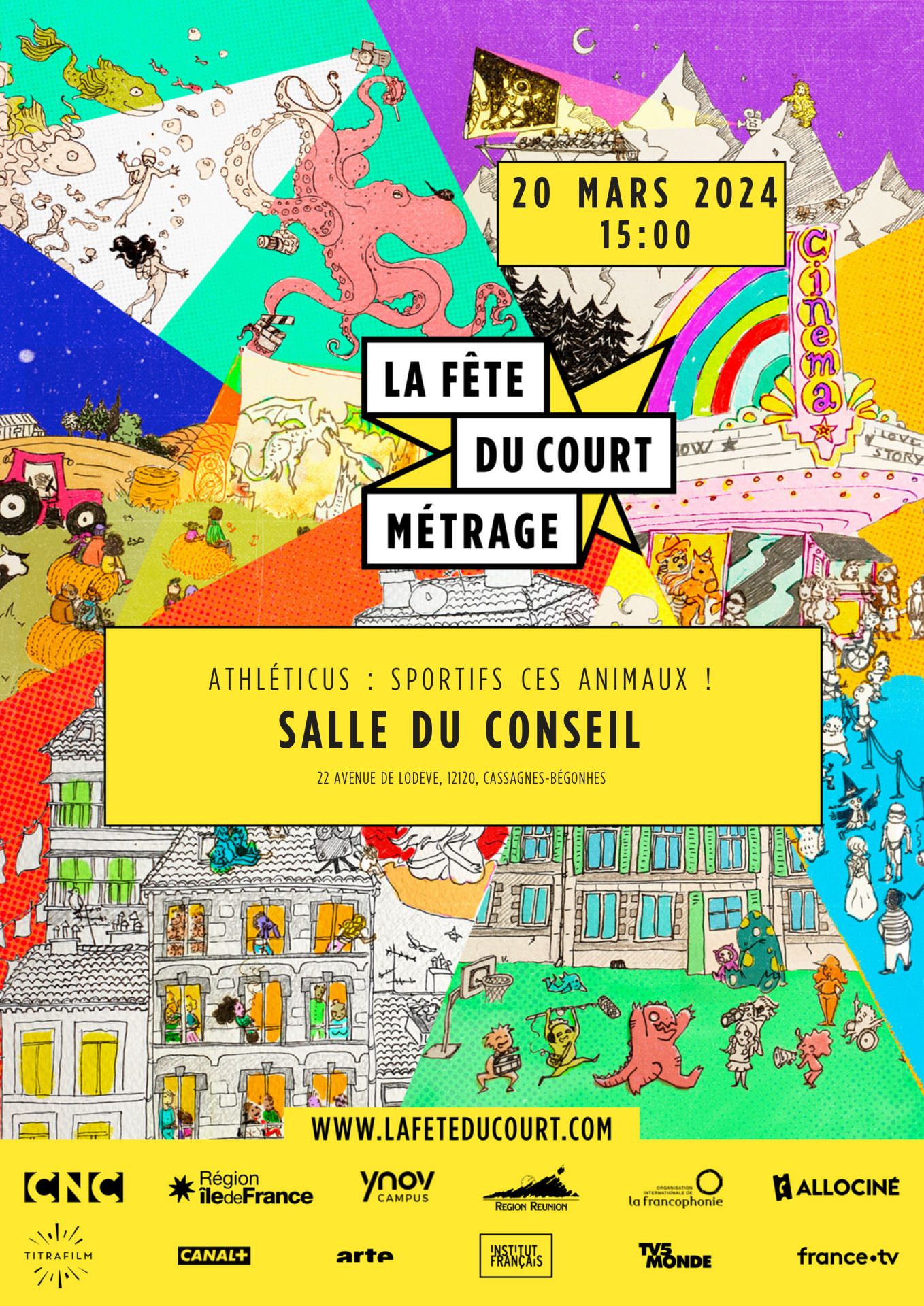 Lire la suite à propos de l’article Fête du court métrage
