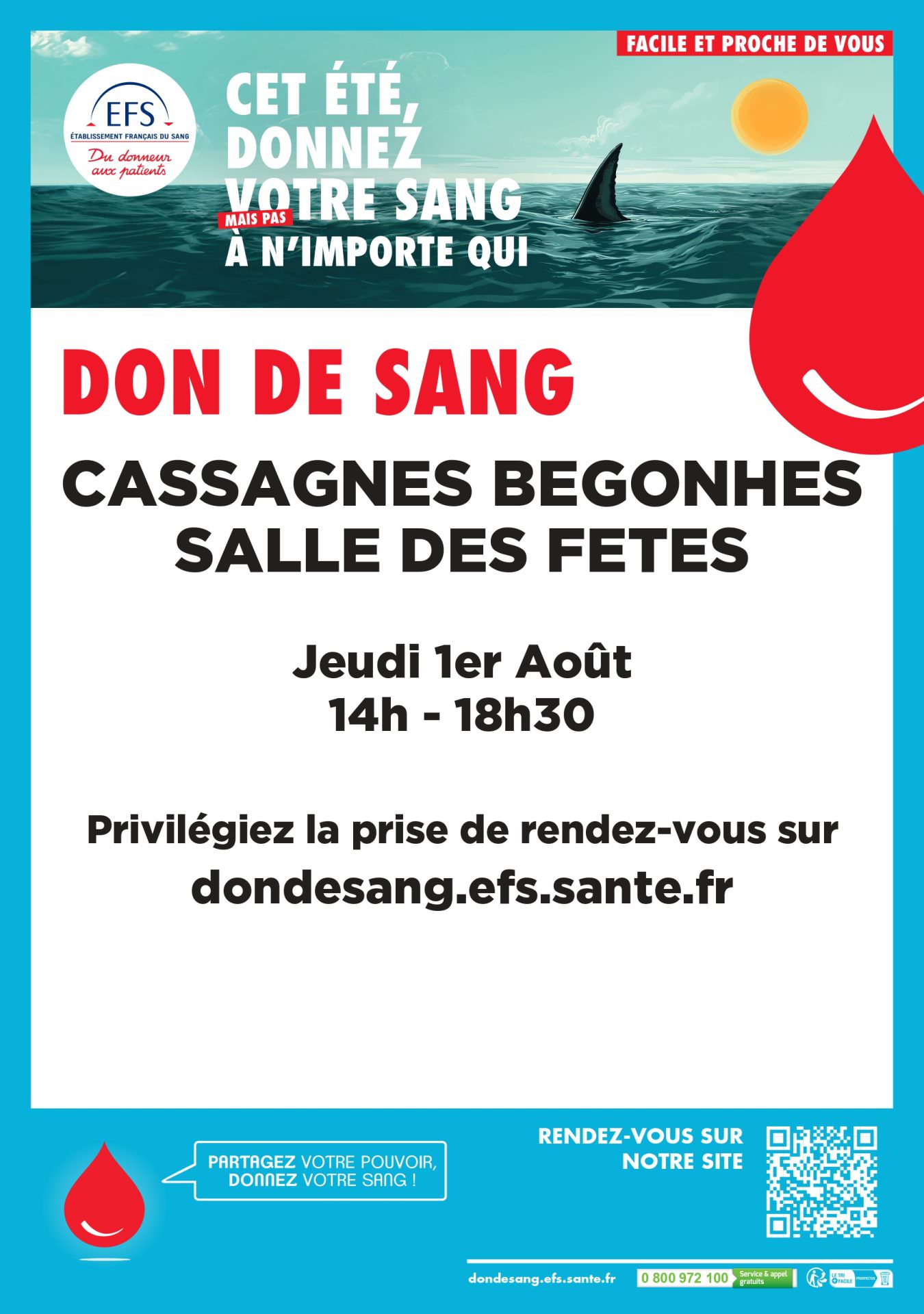 Lire la suite à propos de l’article Don du sang