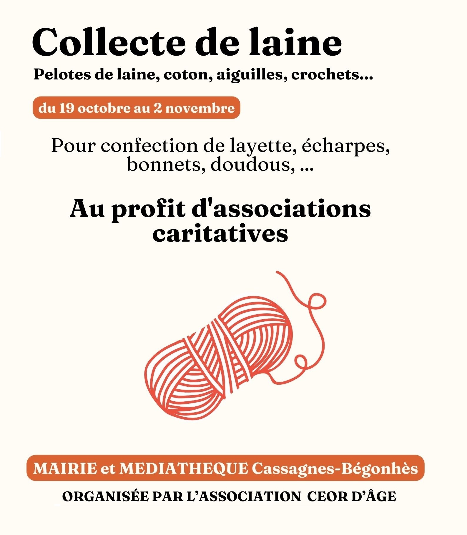 Lire la suite à propos de l’article Collecte caritative !