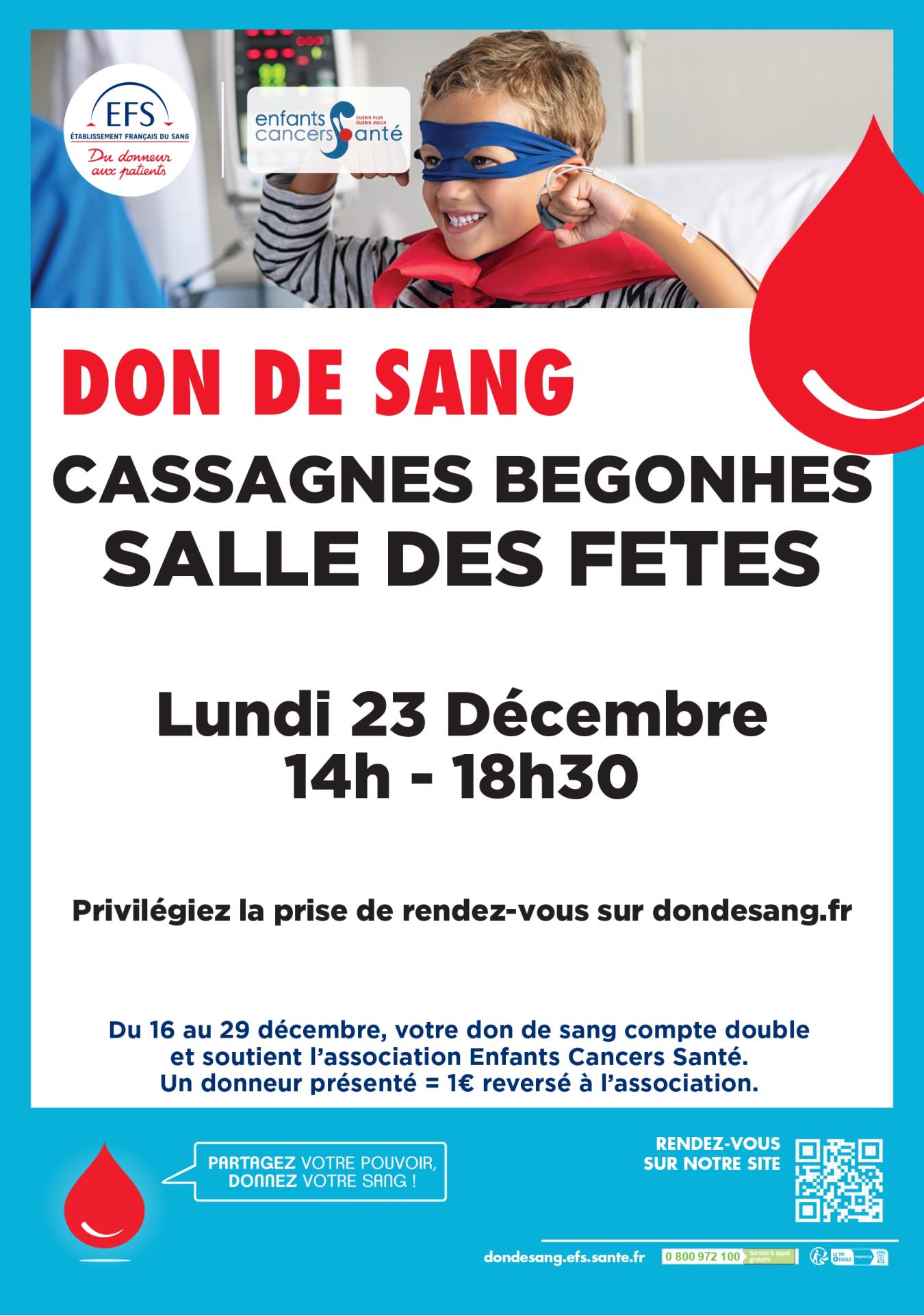 Lire la suite à propos de l’article Don du sang