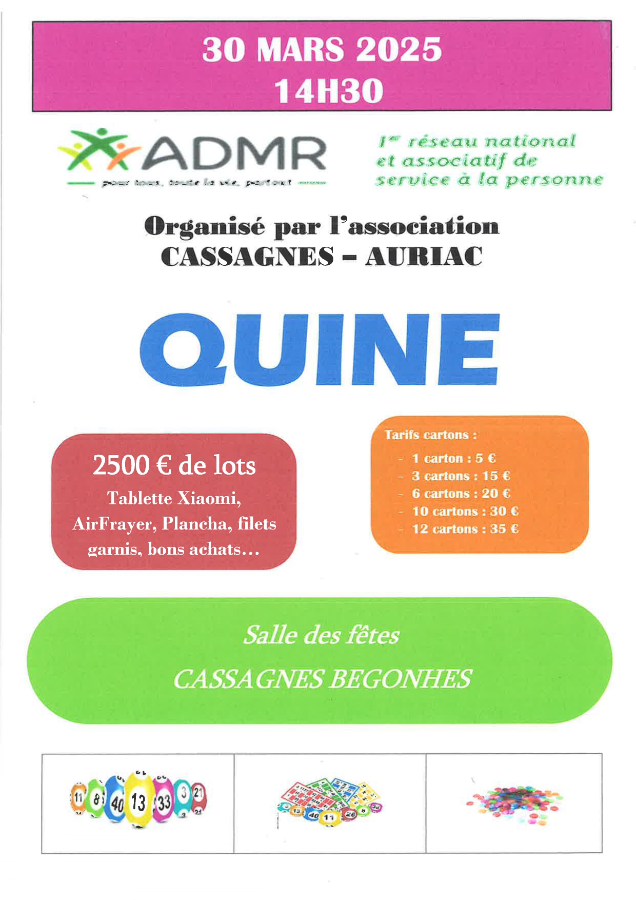 Lire la suite à propos de l’article Quine ADMR