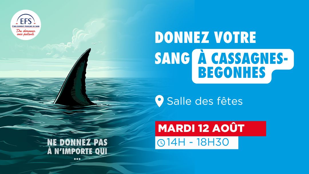 Lire la suite à propos de l’article DON DE SANG A CASSAGNES-BEGONHES