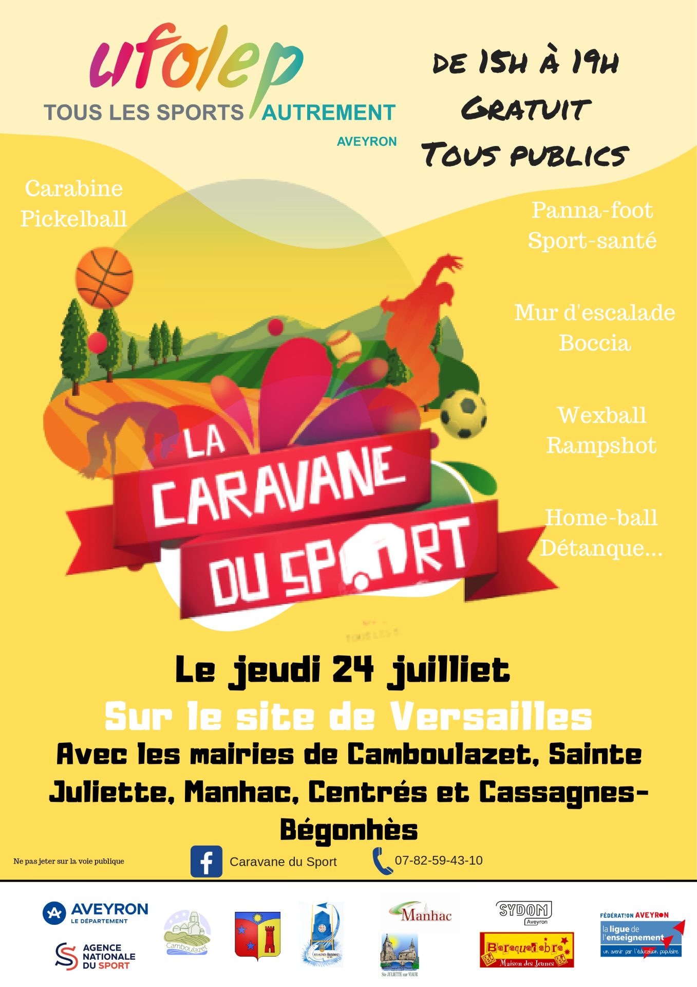 Lire la suite à propos de l’article Caravane du sport
